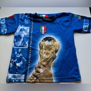 Kids Italy Soccer Jersey